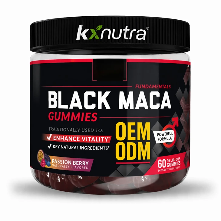 Elevate Your Daily Wellness Routine With Fundamentals Black Maca Gummies A Naturally Crafted Supplement Designed To Support Vitality And Energy, Blending Traditional Wisdom With Modern Convenience.