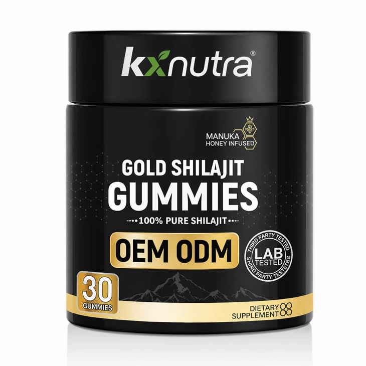 ​Gold Shilajit Gummies: Pure Himalayan Energy + Manuka Honey Goodness​