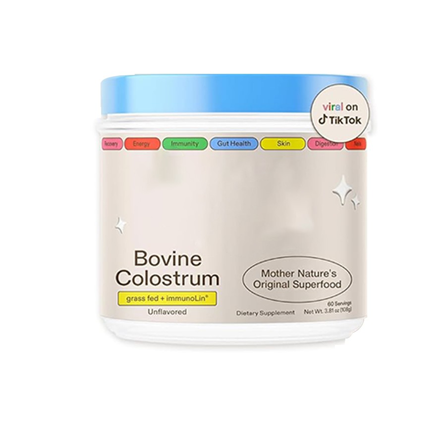 امیونولن کے ساتھ گھاس کھلایا کولیسٹرم کیپسول