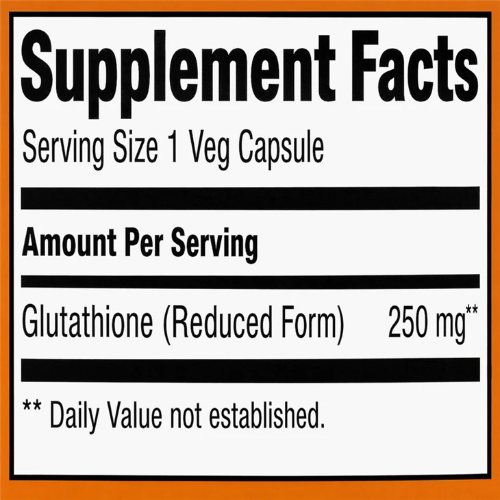 glutathione softgels capsules