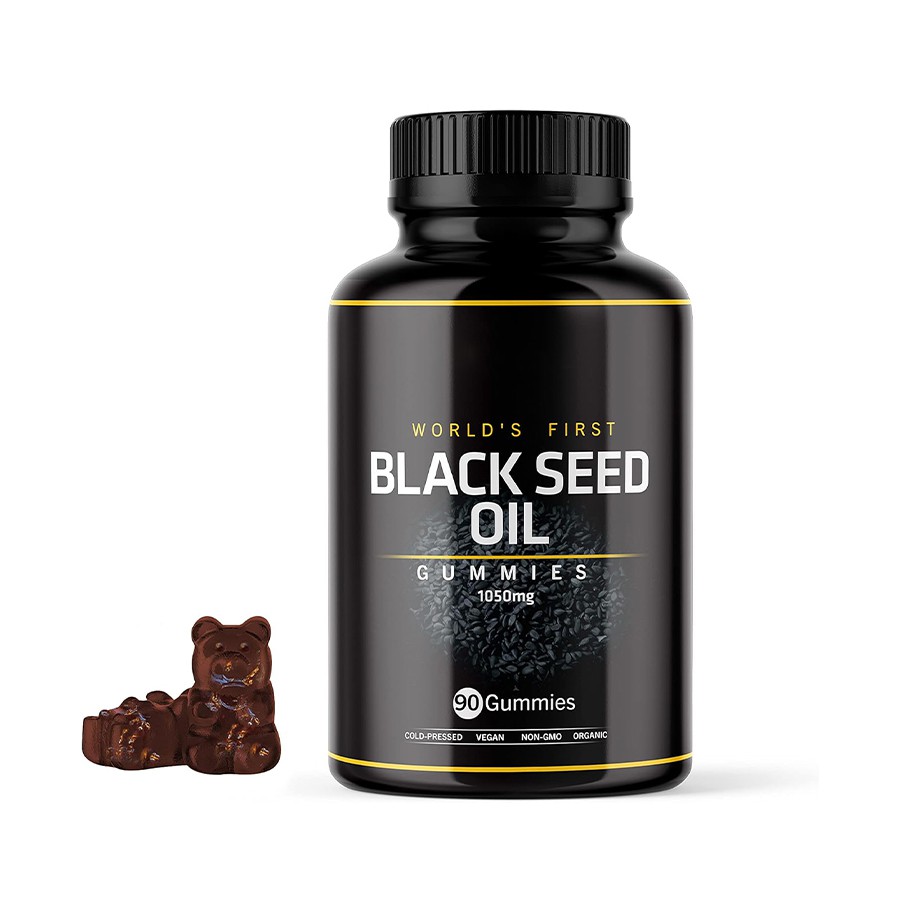 دنیا کا پہلا سیاہ بیج آئل گممی فطرت کی کثیر جہتی تندرستی اینٹی آکسیڈینٹ ، جلد کو بڑھانے والی جامع جیورنبل کی حمایت کرتی ہے
